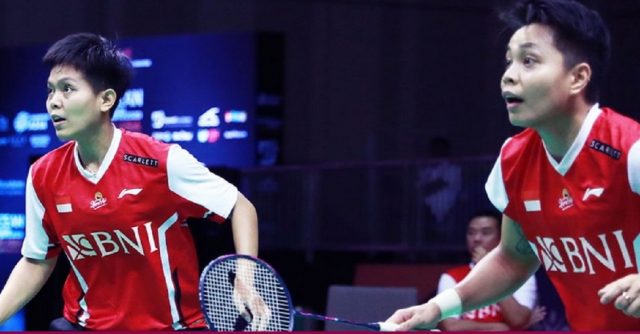 Apriyani Rahayu dan Siti Fadia Silva Ramadhanti