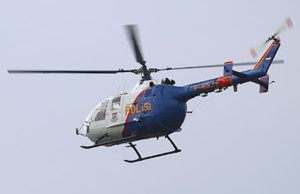 Helikopter Kapolda Jambi Mendarat Darurat di Bukit Tamia