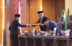 DPRD Sumsel Dengarkan Pandangan Umum Fraksi Terhadap 4 Raperda