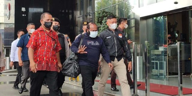 Ricky Ham Pagawak ditahan KPK
