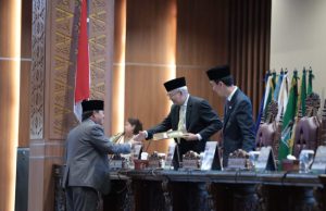 Sembilan Fraksi DPRD Sumsel Sampaikan Pandangan Perda Tentang Pertanggungjawaban APBD 2022