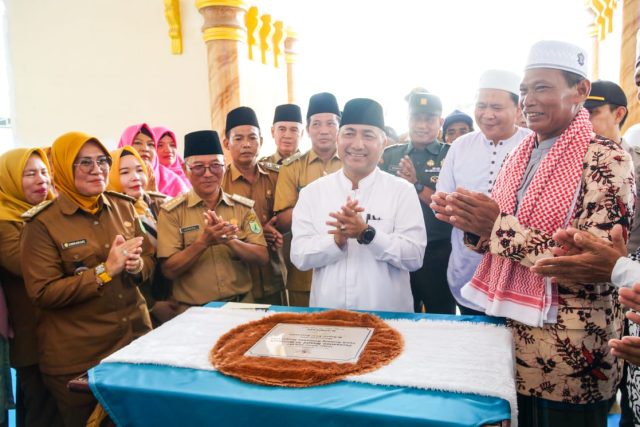 Resmikan Masjid di Sungai Lilin, Pj Bupati Apriyadi: Isi dengan Kegiatan Keagamaan
