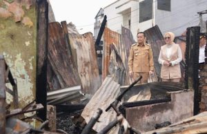 DPRD Sumsel Beri Bantuan Bagi Korban Kebakaran