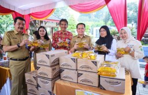 Kendalikan Inflasi dan Stabilkan Harga Pangan, Pj Gubernur Fatoni Buka Pasar Murah BPKP Sumsel