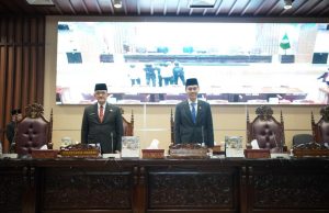 DPRD Sumsel Dengarkan Jawaban Gubernur atas Pandangan Umum Fraksi-fraksi terhadap Raperda Perubahan APBD Prov.Sumsel TA 2024