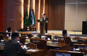 DPRD Prov Sumsel Dengarkan Penjelasan Gubernur Terhadap Raperda Perubahan APBD TA 2024
