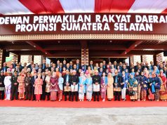 DPRD Sumsel Gelar Rapat Paripurna Hari jadi Sumsel ke-79