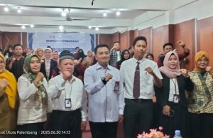 Ratusan Mahasiswa Ikuti Seminar Kepemudaan Aliansi Mahasiswa Palembang X BEM STIE Aprin Palembang