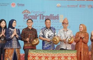 Anjungan Sumsel di TMII Disulap jadi Panggung Budaya Festival Seni Tradisi 2025
