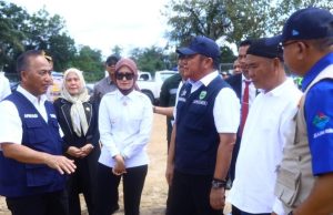 Gubernur Herman Deru Resmikan Pembangunan Kembali Jembatan Air Lawai B