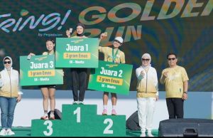 Tring! Golden Run 2026: Pegadaian Kanwil Palembang Kampanyekan Hidup Sehat dan Investasi Emas