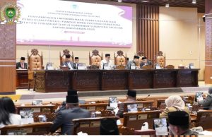 Lima Pansus DPRD Sumsel Sampaikan Hasil Pembahasan LKPJ Gubernur